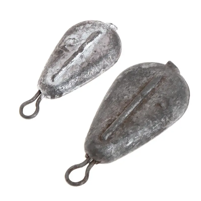 Fishing Sinker Water Drop Shape Lead Weights 20g/30g Tackle Deep