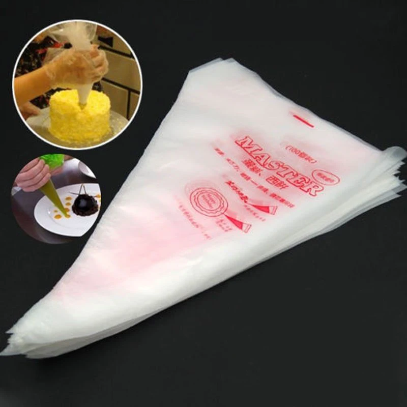 

Cake Tool Hot Sale 100Pcs/lot Cake Decorating Disposable Icing Pastry Piping Bag Cake Mold Tool pastry bag