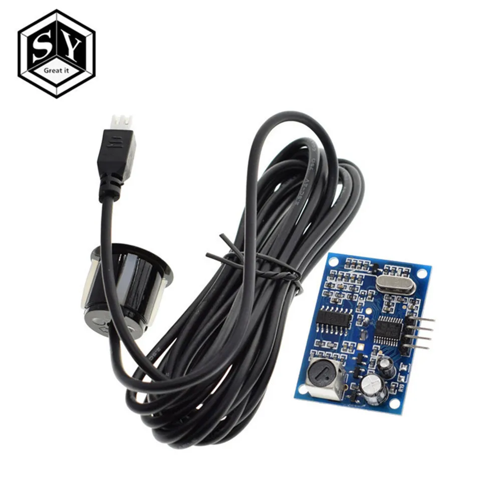 

1PCS Waterproof Ultrasonic Module JSN-SR04T / AJ-SR04M Water Proof Integrated Distance Measuring Transducer Sensor for Arduino