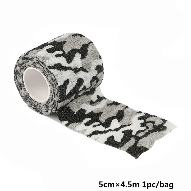 5cmx4.5m Duct Tape Flexibility Camouflage Self adhesive Elastic Bandage