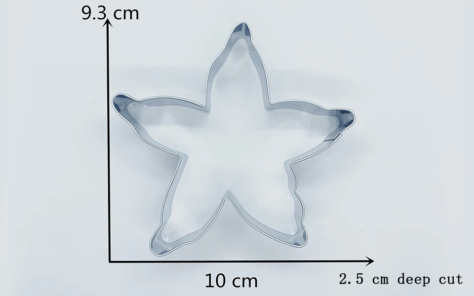 KENIAO морская звезда- Резак для печенья- Печенье / Помадка / Кондитерские изделия / Хлеборезки- Нержавеющая сталь