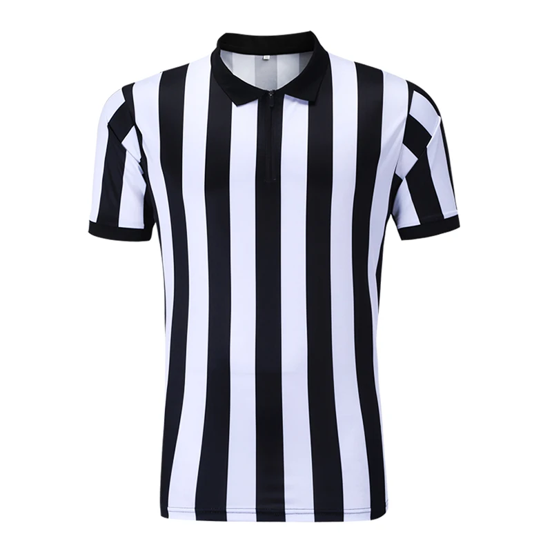 Shinestone Referee Shirt Men's Basketball Soccer Referee Jersey 100% Polyester Referee Uniform Adults Football Referee Uniform