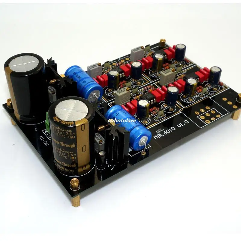 Высококачественный MBL6010D Hi Fi предусилитель DIY комплект стерео JRC5534 под заказ