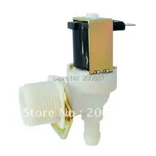 3/"-10 мм порт пластиковые воды СОЛЕНОИДНЫЕ клапаны, Соленоидный клапан порт для 3/4" на входе до 10 выпускной трубы