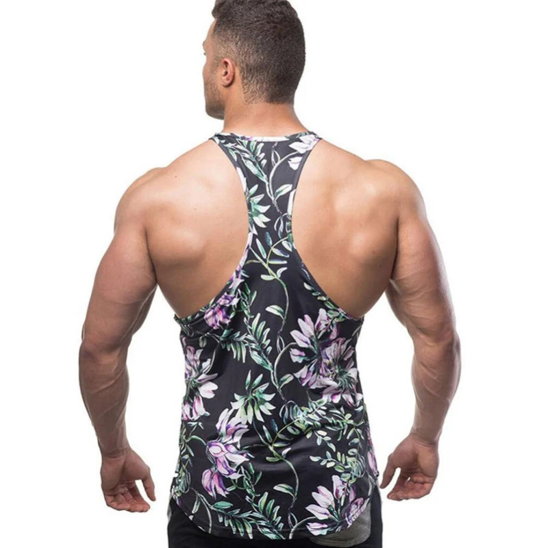 Sports Top Running Vest Men's tank top (15)