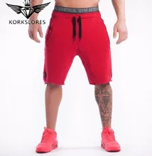 New Fashion Men Sporting Beaching Shorts Trousers Cotton Bodybuilding Sweatpants Fitness Short Jogger Casual Gyms Men