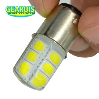 

4pcs P21/5W S25 1157 Silicone BAY15D 12 SMD 5050 LED 2W Cold White 8000K Auto Car Brake Lights parking lights bulb lamp 12V