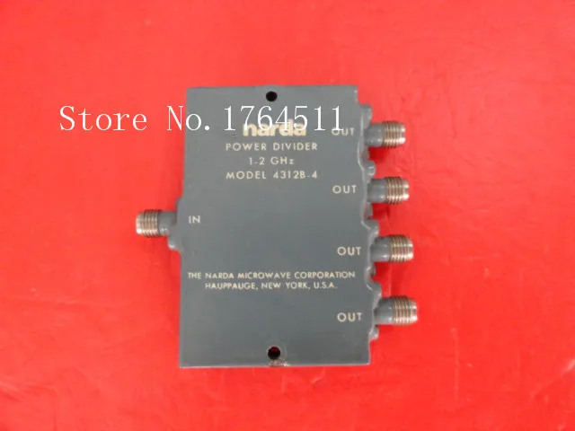 

[BELLA] Narda a four 4312B-4 1-2GHz SMA divider