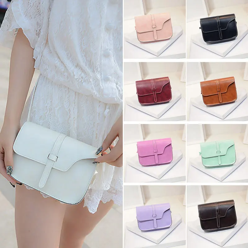 2018 маленькая складка над сумка Для женщин кожа Crossbody Курьерские сумки слинг на