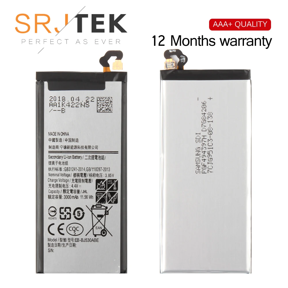 Srjtek For Samsung Galaxy J5 17 J530 Battery Tools Eb Bj530abe 3000mah Replacement For Samsung J530f Battery J5 Pro J530g Aliexpress Cellphones Telecommunications Srjtek For Samsung Galaxy J5 17 J530 Battery Tools Eb Bj530abe 3000mah Replacement For Samsung J530f Battery J5 Pro J530g Aliexpress Cellphones Telecommunications
