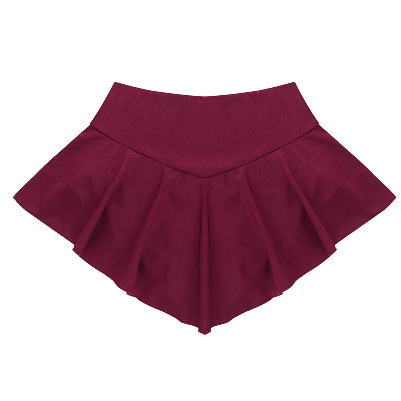 High Quality Adult Figure Skating Skirt Ballet Dance Tutu Skirt Women Girls Gymnastics Ice Skating Teacher Training Short Skirts