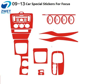

ZWET Car For Focus Special Stickers For Focus carbon fiber sticker For Focus 2009~2013