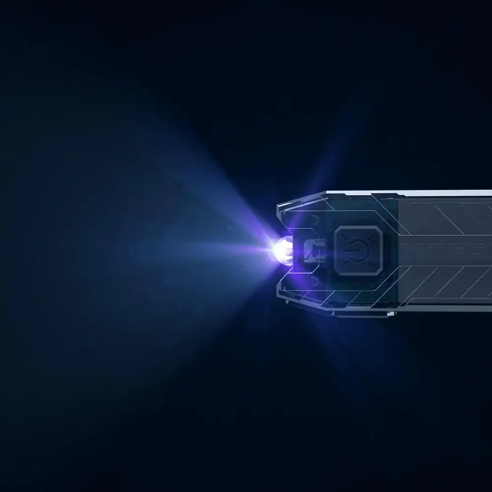 2016 новинка Nitecore трубка УФ ультрафиолетовая LED USB Перезаряжаемый брелок с