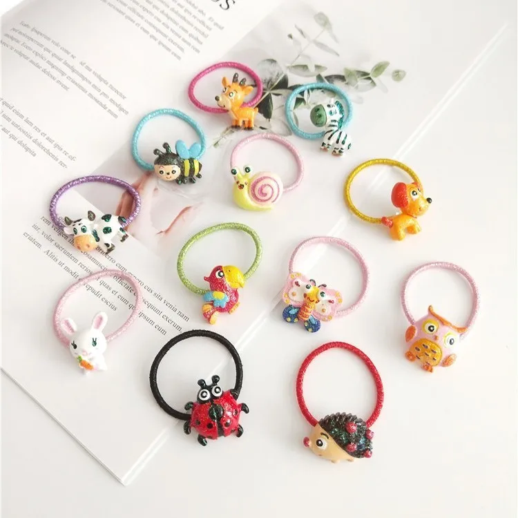 

1 PCS New Cartoon Cute Butterfly Bunny Princess Headwear Kids Elastic Hair Bands Baby Headdress Children Ropes Girls Accessories