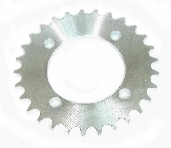 Keenso High Strength Steel 4-Hole 29 Teeth Sprocket 420 Chain Sprocket 29T Rear Sprocket for Electric Tricycle 