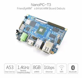 

For Eight nuclear A53 card computer NanoPC-T3, S5P6818 development board Ubuntu Android 5.1, WiFi Bluetooth