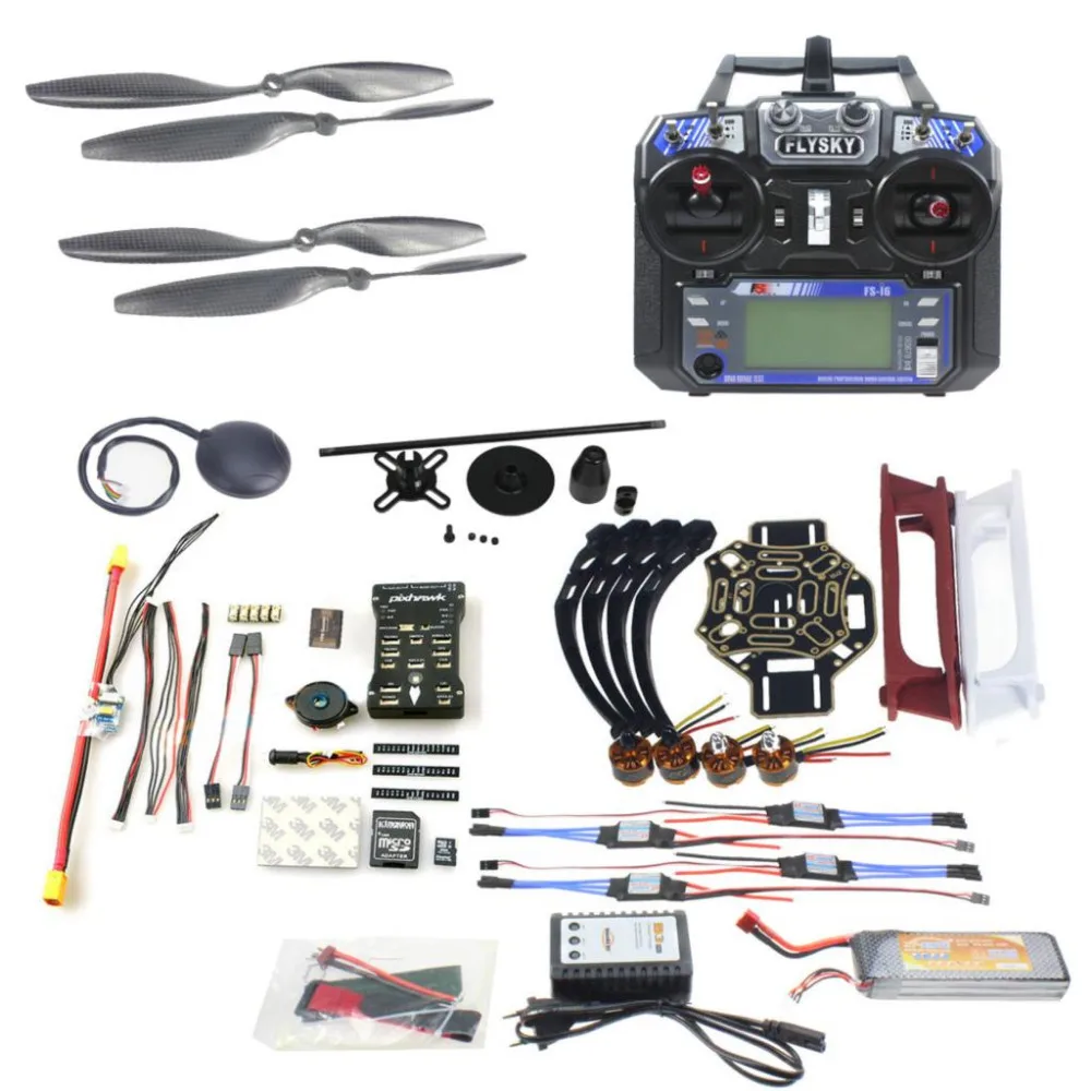 On Sale F02192AC DIY FPV Drone Quadcopter 4axle Aircraft Kit 450
