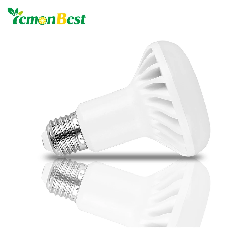 LemonBest E14 E27 светодиодный лампы SMD 5730 R39 R50 R63 R80, 5 Вт, 7 Вт, 9 Вт, 12 Вт Светодиодный точечный светильник AC 220V 110V точечный светильник