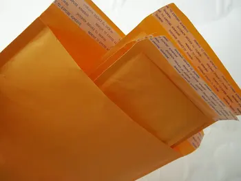 

50pcs/lot Sample 11*13cm Kraft Paper Mail Envelope Bag PE Bubble Padded Envelopes Packing Bags