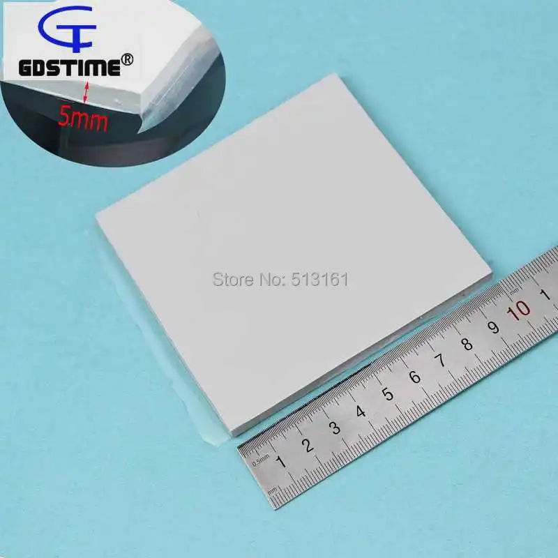 

100x100x5mm/pcs gray Heatsink Chip Compound Pad Thermal Conductive Pads