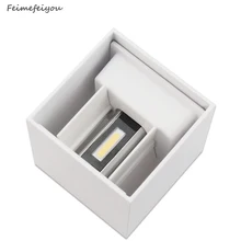 Водонепроницаемый открытый настенный светильник 7 Вт Светодиодный источник вверх и вниз освещение современный минималистичный Крытый Открытый инженерный крыльцо садовый свет