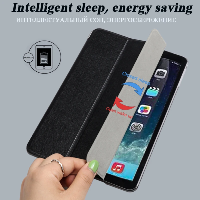 Для Huawei Медиа Pad T1 10 A21W A21L A23L 9 6 &quotчехол для планшета кожаный чехол Smart Стенд Крышка