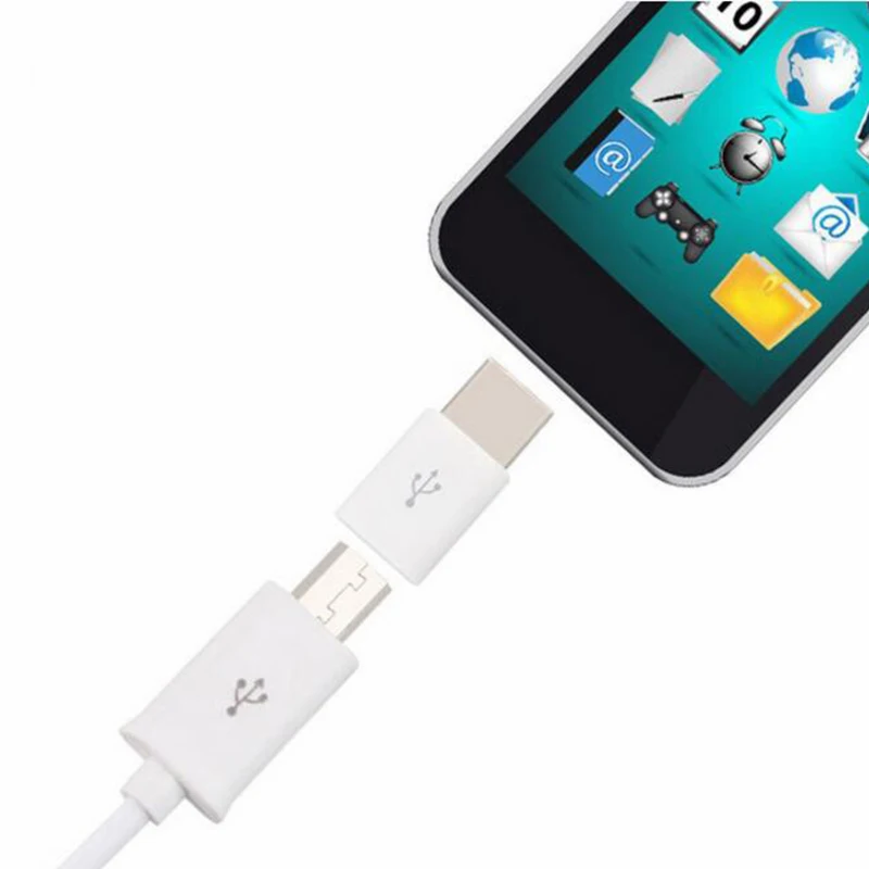 Универсальный USB 3,1 type-C мужской разъем для Micro USB Женский конвертер Быстрая зарядка Поддержка OTG USB-C адаптер передачи данных