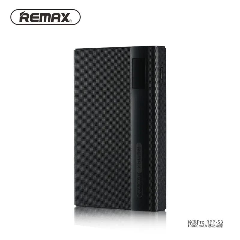  100% Original Remax teléfono móvil Banco de la energía 10000 mAh 2 USB cargador de batería externo 