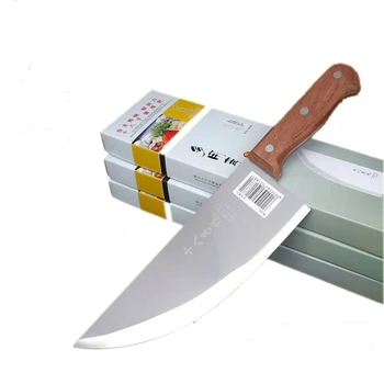 

Free Shipping High Quality LD Sharp Chef Knife Full Stainless Steel Cutting Meat Fruit Vegetable Knives Cooking Knives Cleaver