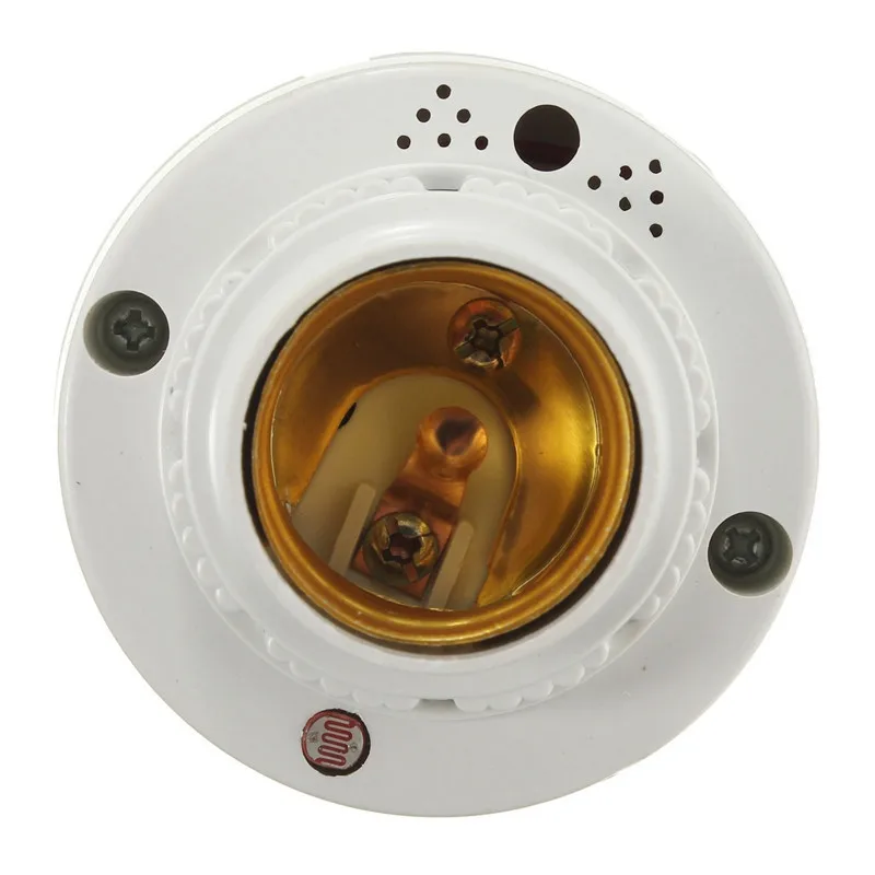 Новый AC220V E27 светодиодный светильник лампа база звук Голосовое управление датчик