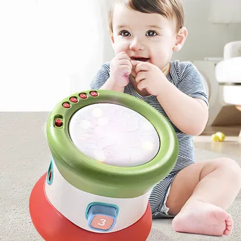 

Multi-function Music Beaded Blocks Learning Toys Toddlers Toys Early Education Hand Drums Toys Combination Set