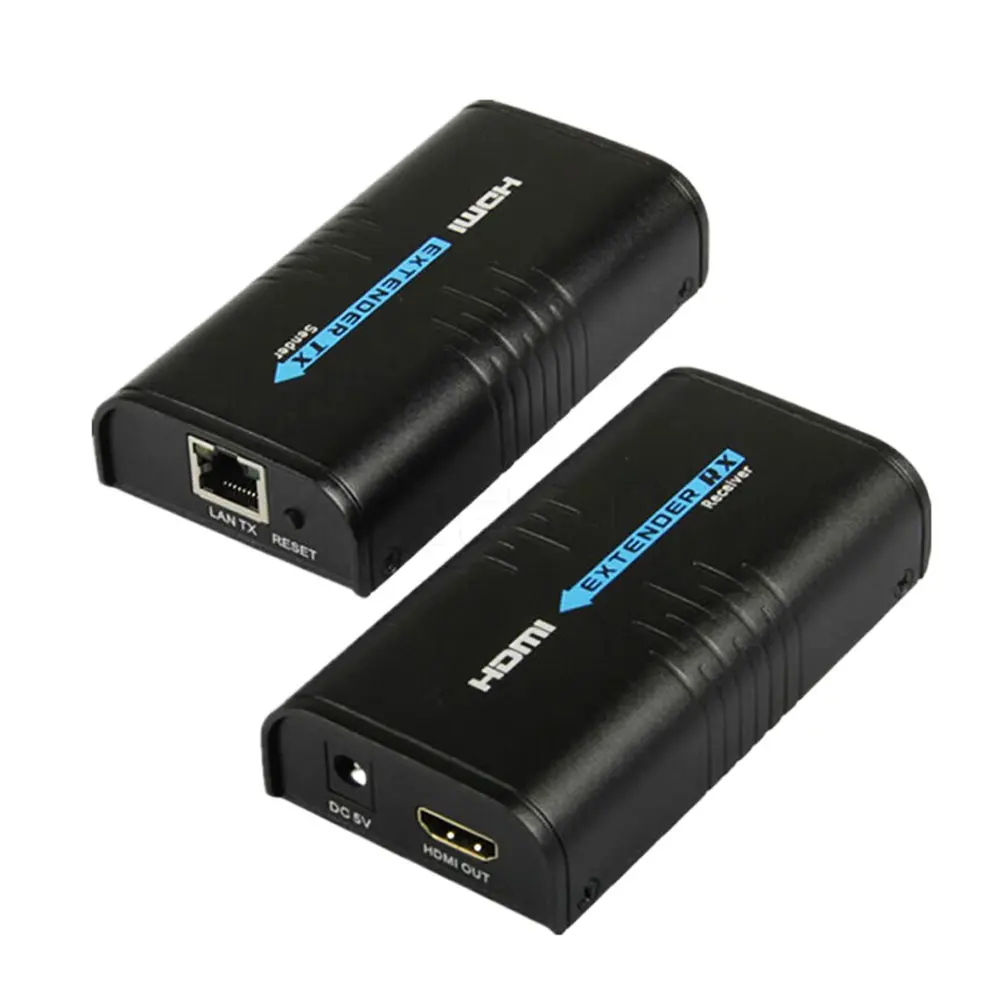 LKV373 HDMI удлинитель 100 м Ethernet сетевой передатчик приемник 1080P HDMI TX RX для Cat5/5e/6 RJ45 Ethernet ТВ роутер