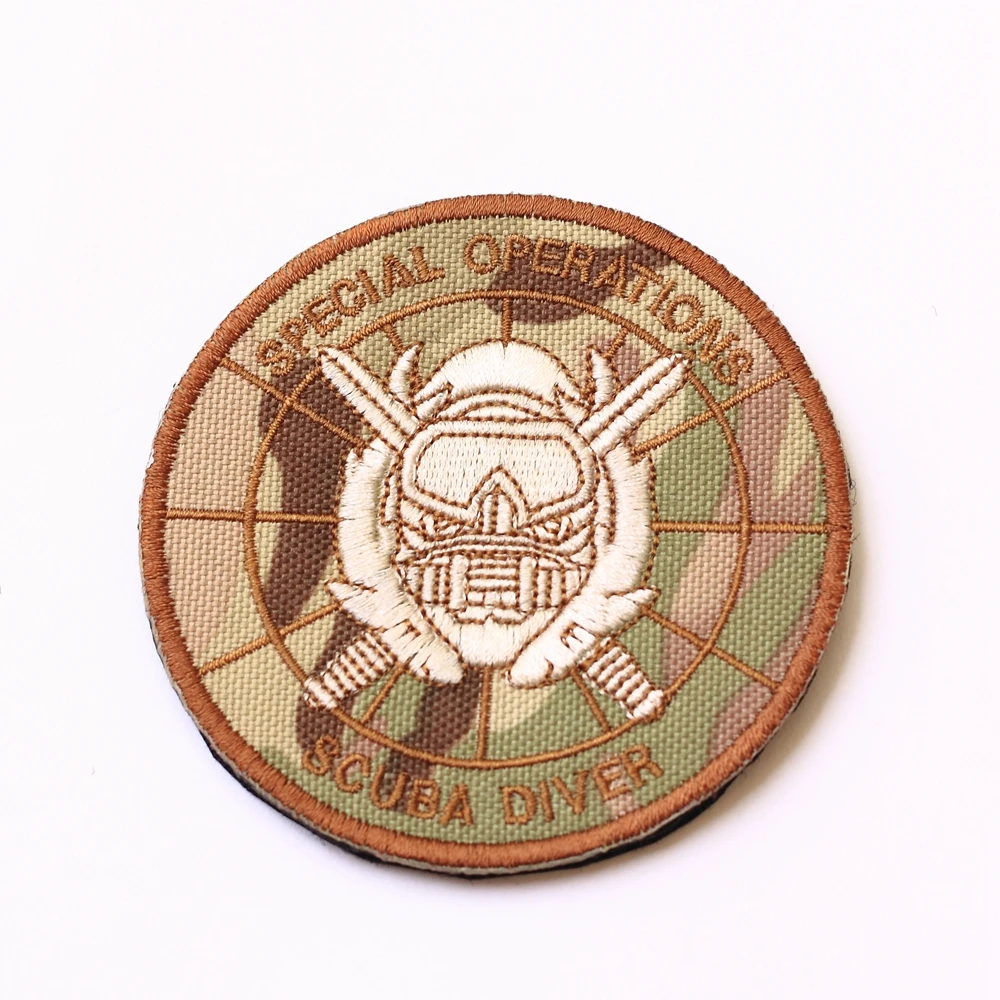 

Military Enthusiasts "SCUBA" Tactical Morale Patch Army Armlet