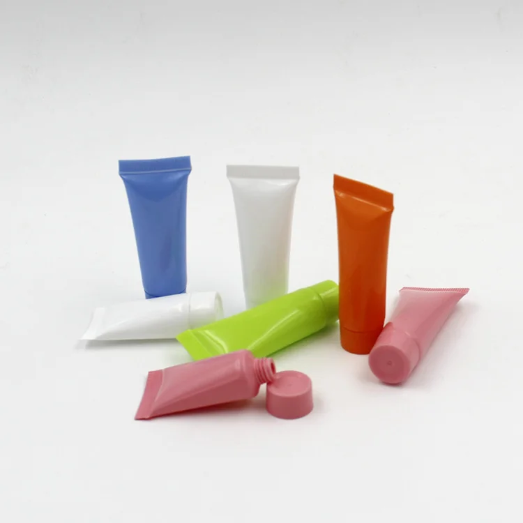 

Free shipping 50pcs 5g Empty PP Cosmetic Hose Tube Cream Lotion Shampoo Containers Emulsion Handcream Facial Cleanser Soft Tubes