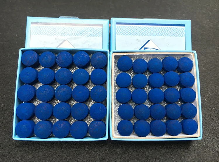 Подлинный синий бриллиант снукер кий наконечник 10 мм 11 мм один кусок наконечник бильярдные аксессуары новое поступление Совет Брансуика