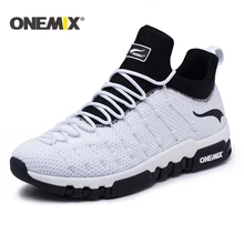 Onemix новая спортивная обувь для мужчин, высокие кроссовки, уличные треккинговые кроссовки для женщин, дышащие кроссовки для ходьбы, кроссовки для мужчин