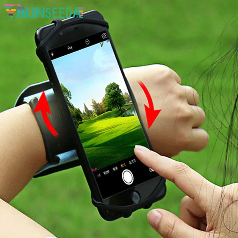 

Runseeda New Fashion Running Jogging Sports Arm Band Strap Mobile Phone Holder Fitness Cycling Fishing Wrist Bag For Riding Bike