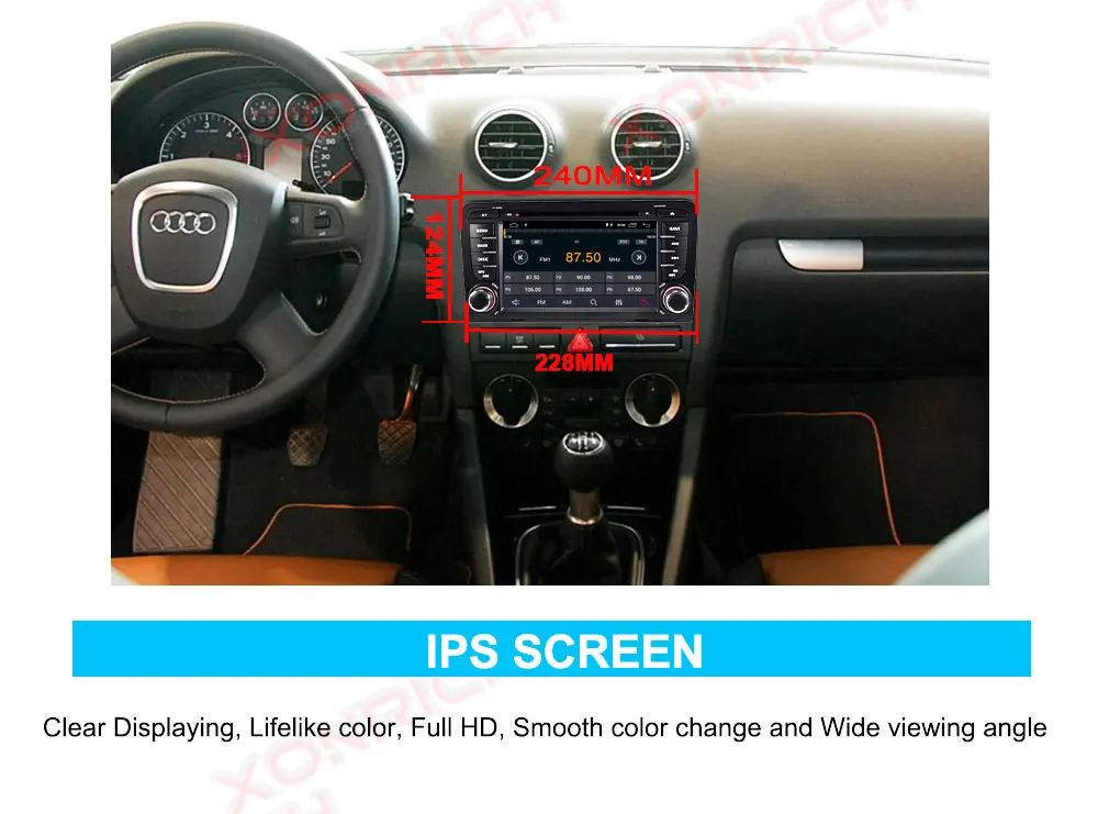 Cheap Autoradio 2Din Android Car Stereo DVD Player For Audi 2010 A3 8P/A3 8P1 3-door Hatchback/S3 8P/RS3 Sportback Car Radio GPS Navi 5 Cheap Autoradio 2Din Android Car Stereo DVD Player For Audi 2010 A3 8P/A3 8P1 3-door Hatchback/S3 8P/RS3 Sportback Car Radio GPS Navi 5