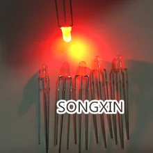 20 шт. 3 мм 3Pin рассеянный двухцветный красный и зеленый светильник общий катод светодиодный Диод красный/желтый зеленый R-YG двухцветный 005