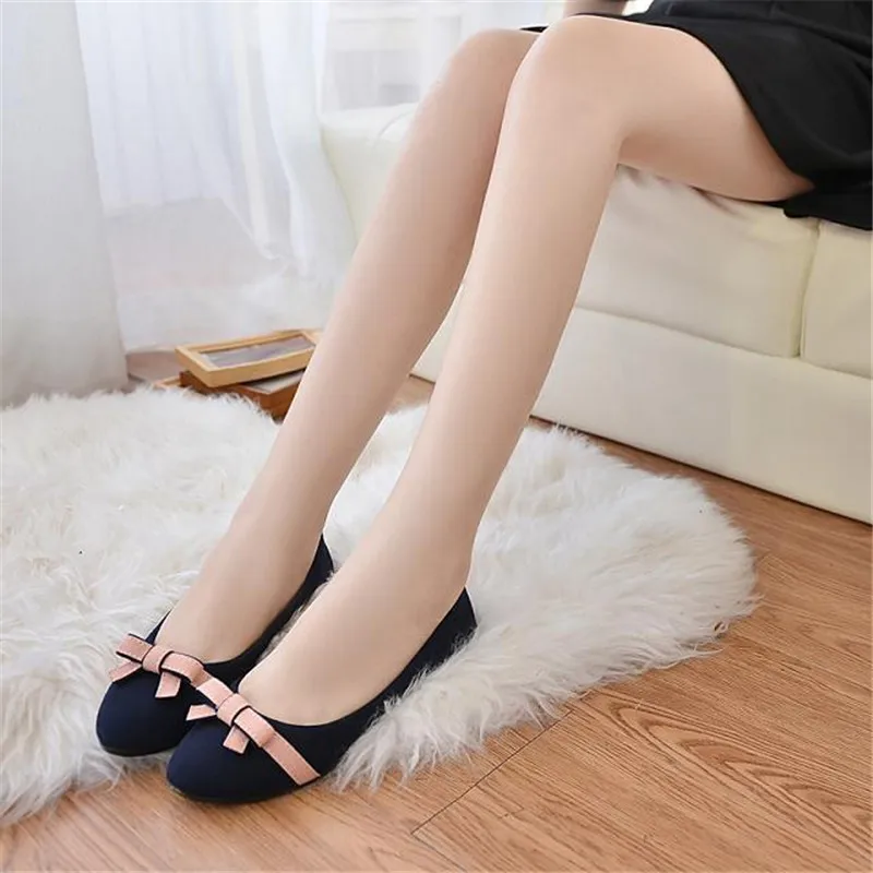 

Free shipping 2015 new Spring sweet bowknot single shoes USES flat leisure sweet darling students for women's shoes