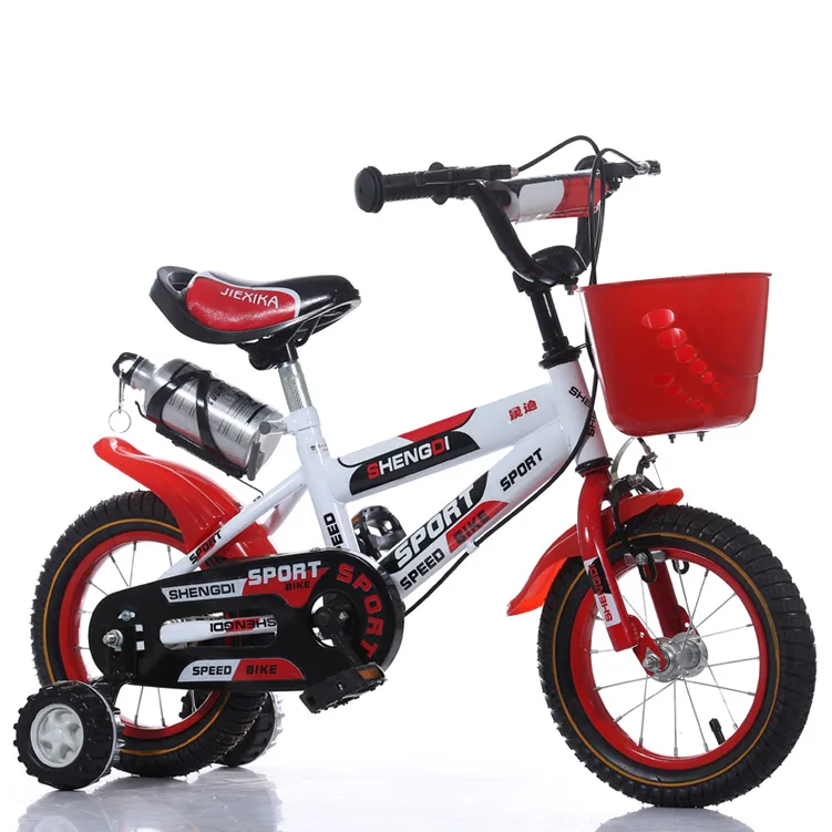 Высокая конфигурация безопасности модный и профессиональный детский велосипед спортивный велосипед SHENGDI - Цвет: red