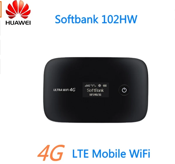 Оригинальный разблокированный Huawei Softbank 102HW мобильный WiFi 3G WCDMA 2100MHz USM модем Мини