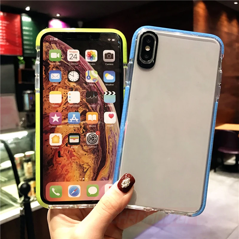 Двухцветный силиконовый чехол для Huawei P30 P20 Lite Y5 Y6 Y7 Y9 P Smart Plus 2019 Honor 8A 7A 7C Pro 10i Nova 2i Mate