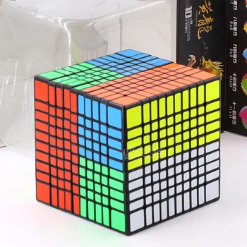 

Micube YuXin Zhisheng 10x10x10 Cube HuangLong 10x10 Magic Speed Cube Competition Twist Puzzle Game 10 layer Cubo Education Toy