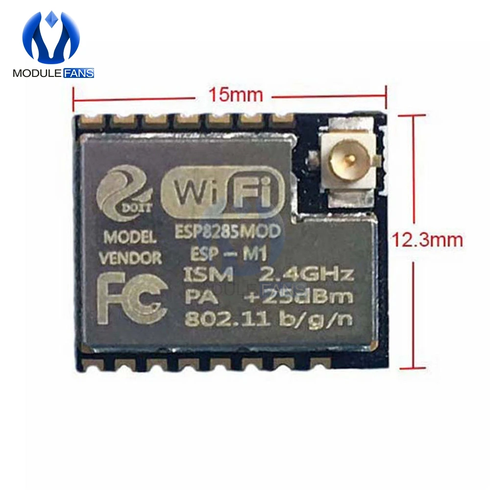 ESP-M1 ESP8285 ESP8266 1 м флэш-чип Wifi беспроводной модуль последовательный порт ультра передача с внешней антенной интерфейс FZ2735