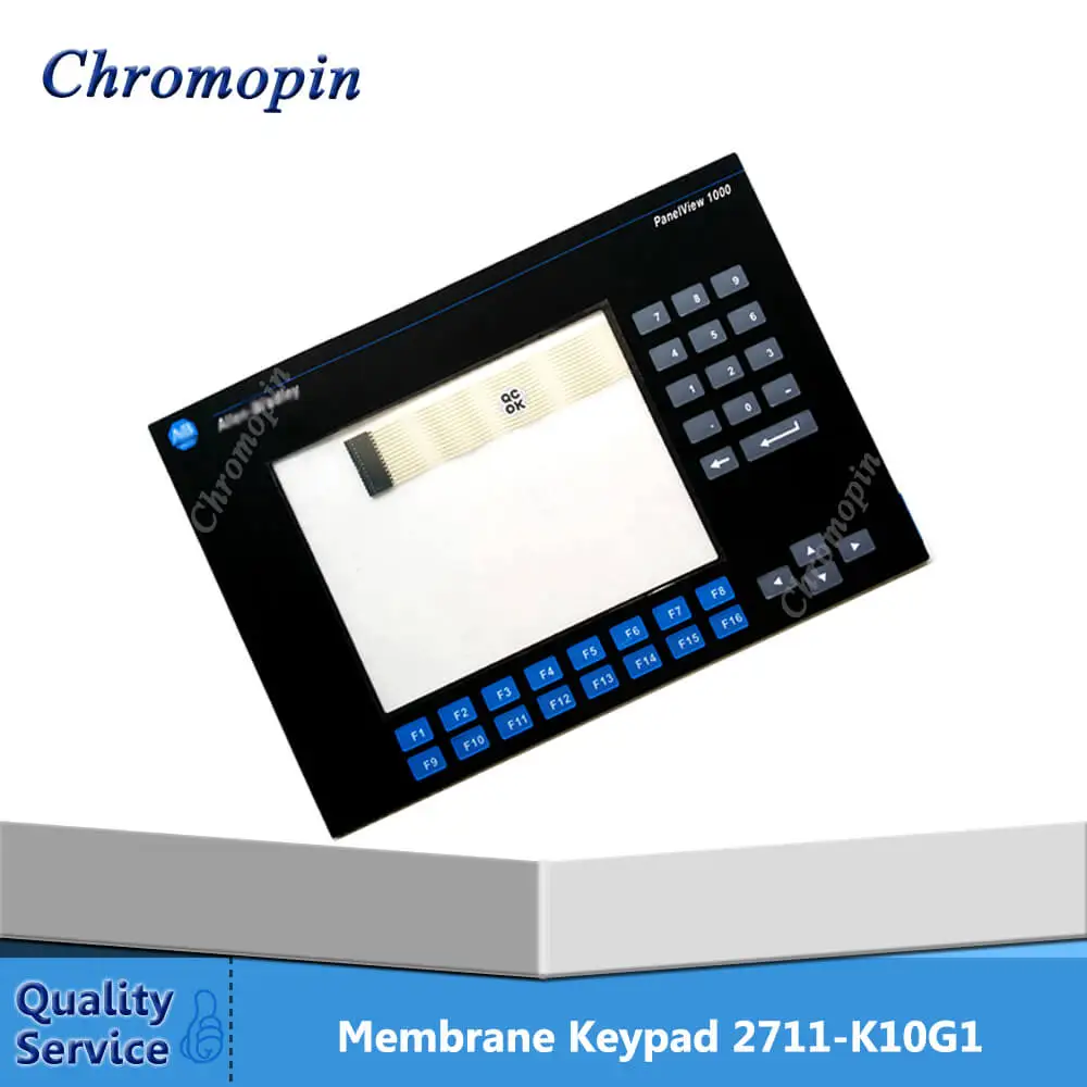 

Membrane keypad switch for AB 2711-K10G1 2711-K10G1L1 2711-K10G10 2711-K10G10L1 PanelView Standard 1000 Grayscale keyboard