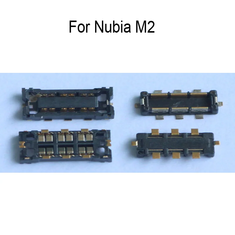 5 шт. внутренний FPC разъем держатель аккумулятора зажим контакт для Nubia M2 m2 logic на