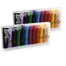 Freeshipping 12 цвет 12 мл Маникюрные инструменты Маникюрные пигменты маленькую кисть краска 12MLx12 живопись DIY краска