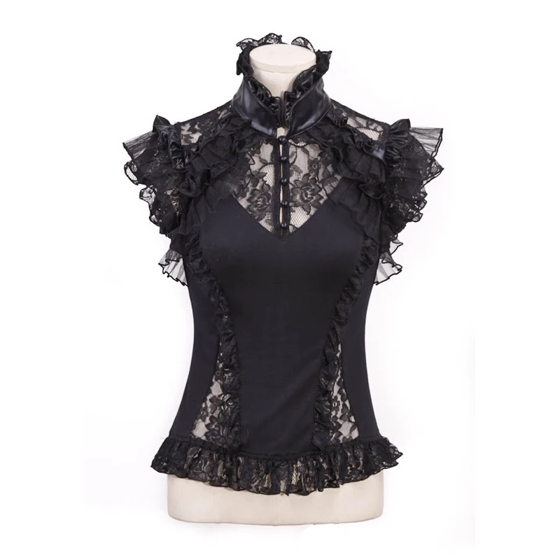Velvet Peplum Top Tunic Medieval Gothic Vintage Inspired Blouse Winter 14 16 18