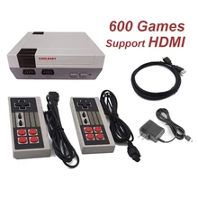 Mini TV Game Console Support HDMI Retro Video Game Console Built-in 8-Bit 600 Classic Games Handheld Gaming Player